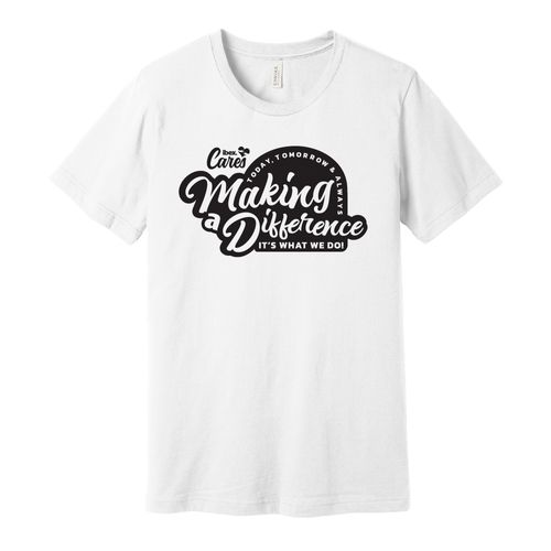 Black & White Unisex Jersey T-Shirt image thumbnail
