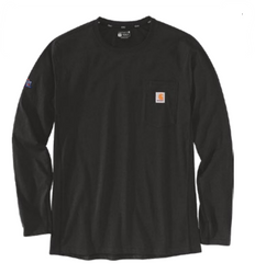 Image of Men's Carhartt FORCE Relaxed Fit Midweight Long-Sleeve Pocket T-Shirt