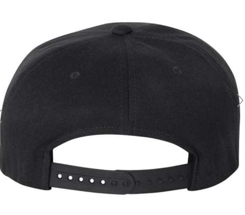 Flex Fit Flat Brim Snapback Cap image thumbnail