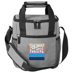 Image of Heathered Gray Riverside Lunch/Cooler Bag