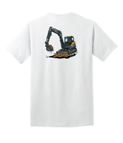 Cartoon T-Shirt HX85A Excavator image thumbnail