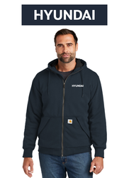 Image of Carhartt Midweight Thermal-Lined Full-Zip Sweatshirt On Demand