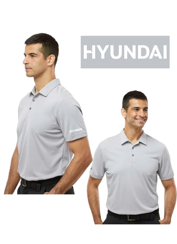 Adidas Heathered Polo - ON DEMAND image thumbnail