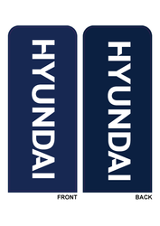 Image of 3' Eurofit Banner Display Kit-ON DEMAND