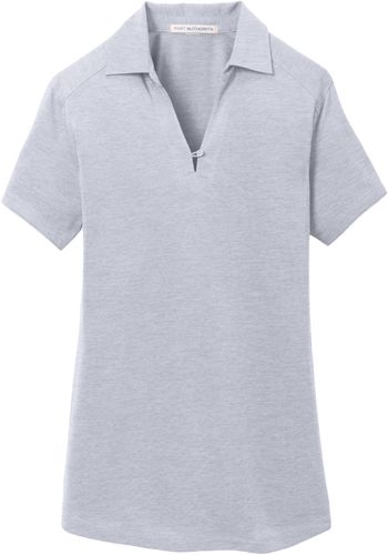 Port Authority® Ladies Digi Heather Performance Polo image thumbnail