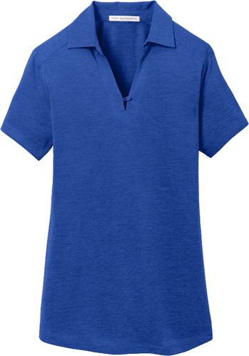 Port Authority® Ladies Digi Heather Performance Polo image thumbnail