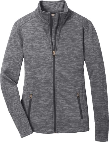 Port Authority® Ladies Digi Stripe Fleece Jacket image thumbnail