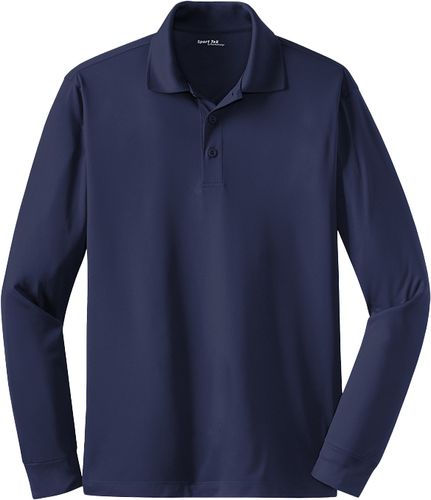 Sport-Tek® Long Sleeve Micropique Sport-Wick® Polo image thumbnail