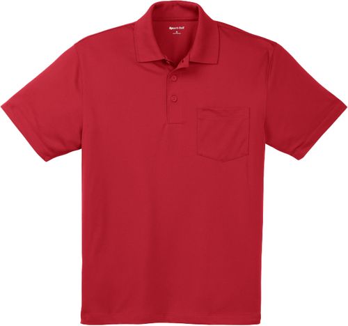 Sport-Tek® Micropique Sport-Wick® Pocket Polo image thumbnail