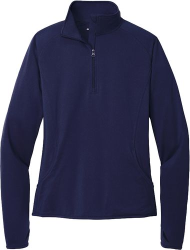 Sport-Tek® Ladies Sport-Wick® Stretch 1/2-Zip Pullover image thumbnail