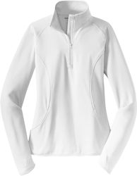 Image of Sport-Tek® Ladies Sport-Wick® Stretch 1/2-Zip Pullover