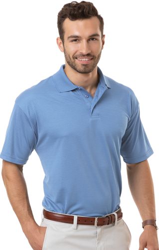 Men's Tonal Stripe Polo image thumbnail