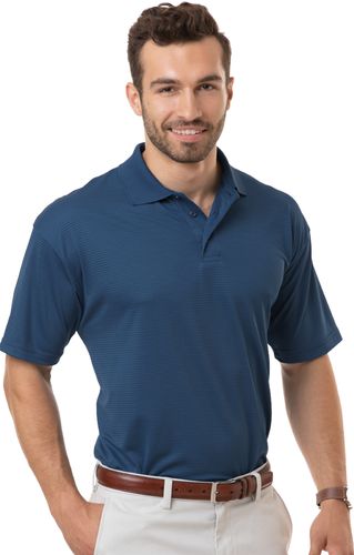 Men's Tonal Stripe Polo image thumbnail