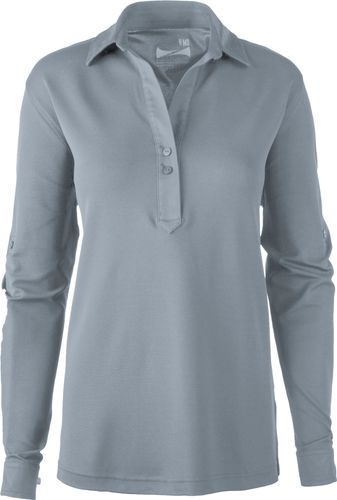 Ladies Long Sleeve Syntrel Double Layered Polo image thumbnail