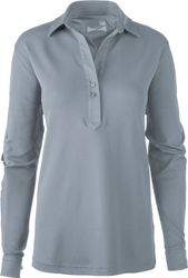 Image of Ladies Long Sleeve Syntrel Double Layered Polo