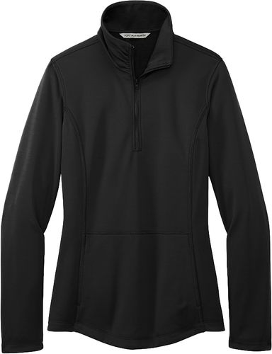 Port Authority® Ladies Smooth Fleece 1/4-Zip image thumbnail