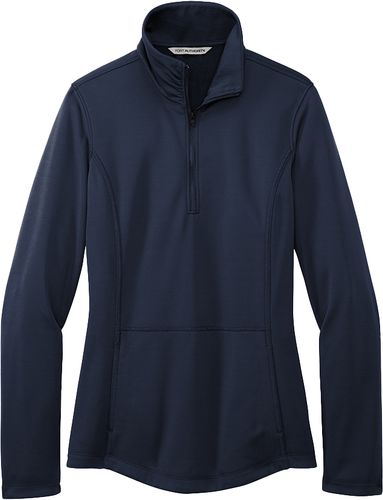 Port Authority® Ladies Smooth Fleece 1/4-Zip image thumbnail