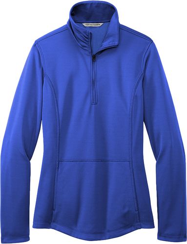 Port Authority® Ladies Smooth Fleece 1/4-Zip image thumbnail