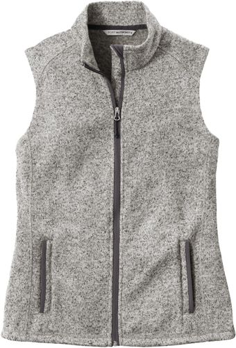 Port Authority ® Ladies Sweater Fleece Vest image thumbnail