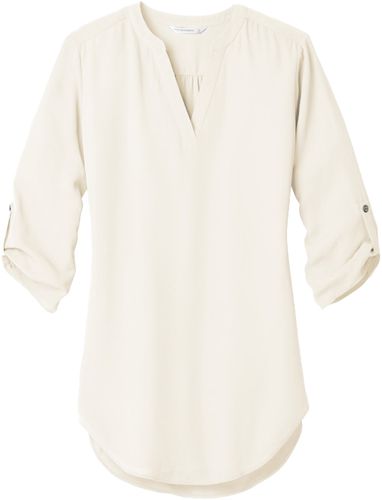Port Authority ® Ladies 3/4-Sleeve Tunic Blouse image thumbnail