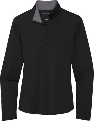 Port Authority ® Ladies Silk Touch ™ Performance 1/4-Zip image thumbnail