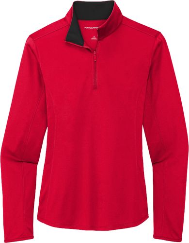 Port Authority ® Ladies Silk Touch ™ Performance 1/4-Zip image thumbnail