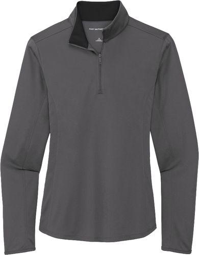 Port Authority ® Ladies Silk Touch ™ Performance 1/4-Zip image thumbnail