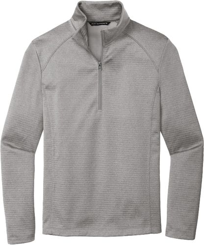 Port Authority ® Diamond Heather Fleece 1/4-Zip Pullover image thumbnail