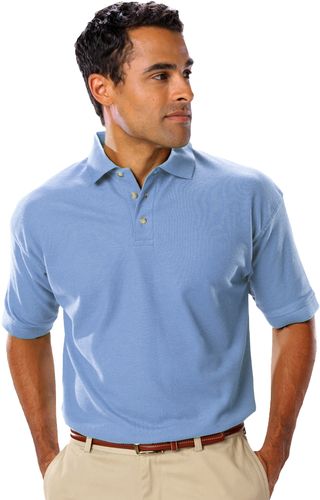 Blue Generation Men's Teflon Pique Polo without Pocket image thumbnail
