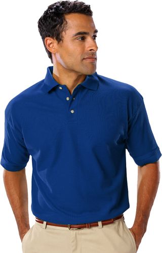 Blue Generation Men's Teflon Pique Polo without Pocket image thumbnail