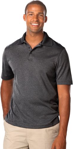 Blue Generation Men's Performance Wicking Heather Polo image thumbnail