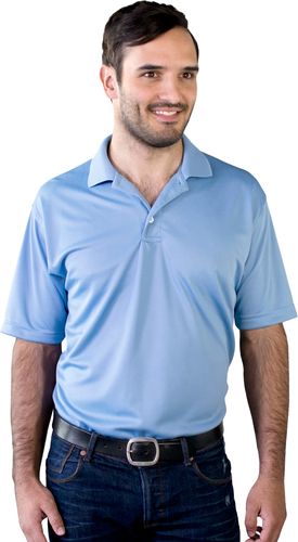 Blue Generation Men's Wicking S/S Polo image thumbnail
