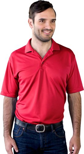 Blue Generation Men's Wicking S/S Polo image thumbnail