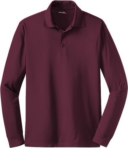 Sport-Tek® Long Sleeve Micropique Sport-Wick® Polo image thumbnail