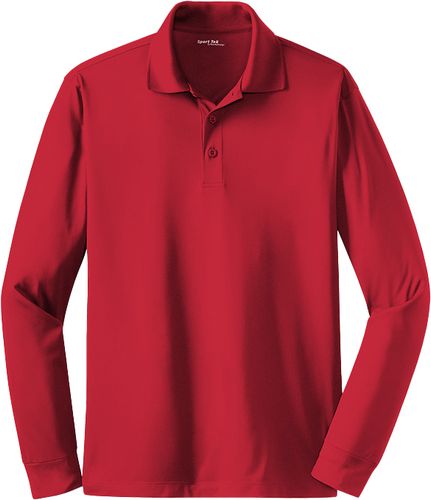 Sport-Tek® Long Sleeve Micropique Sport-Wick® Polo image thumbnail