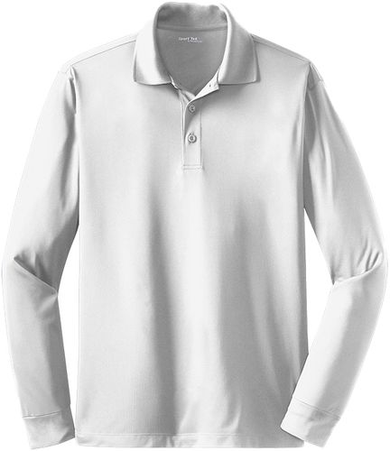 Sport-Tek® Long Sleeve Micropique Sport-Wick® Polo image thumbnail