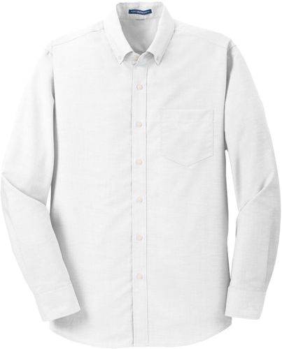 Port Authority® Tall SuperPro™ Oxford Shirt image thumbnail