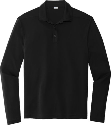 Sport-Tek ® Posi-UV® Pro Long Sleeve Polo image thumbnail