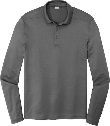 Sport-Tek ® Posi-UV® Pro Long Sleeve Polo image thumbnail