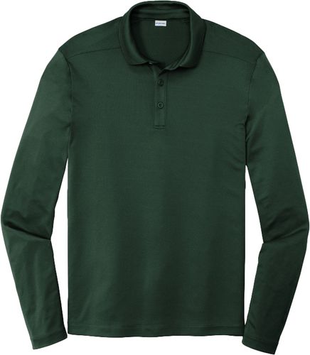 Sport-Tek ® Posi-UV® Pro Long Sleeve Polo image thumbnail
