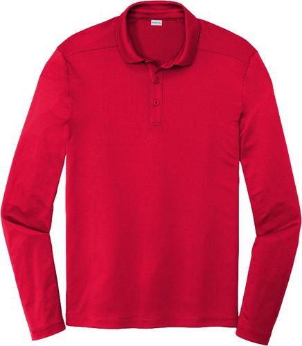 Sport-Tek ® Posi-UV® Pro Long Sleeve Polo image thumbnail