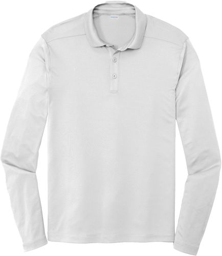 Sport-Tek ® Posi-UV® Pro Long Sleeve Polo image thumbnail