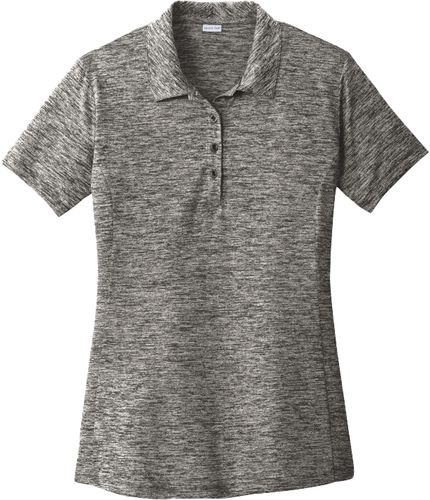 Sport-Tek® Ladies PosiCharge® Electric Heather Polo image thumbnail