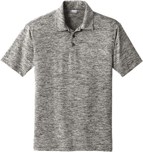 Sport-Tek® PosiCharge® Electric Heather Polo image thumbnail