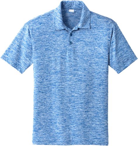 Sport-Tek® PosiCharge® Electric Heather Polo image thumbnail