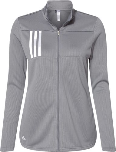 Adidas - Women's 3-Stripes Double Knit Full-Zip - GF image thumbnail