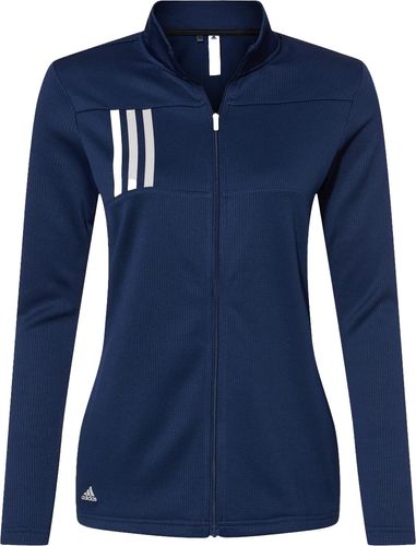 Adidas - Women's 3-Stripes Double Knit Full-Zip - GF image thumbnail