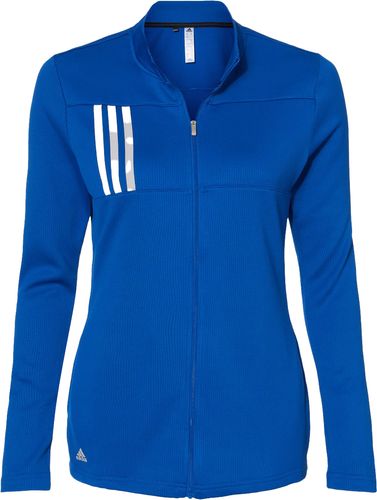 Adidas - Women's 3-Stripes Double Knit Full-Zip - GF image thumbnail