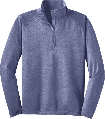Sport-Tek® Tall Sport-Wick® Stretch 1/2-Zip Pullover image thumbnail