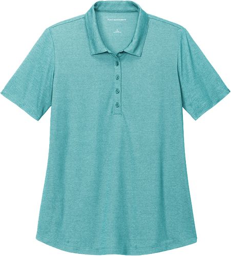 Port Authority® Ladies Fine Pique Blend Polo image thumbnail